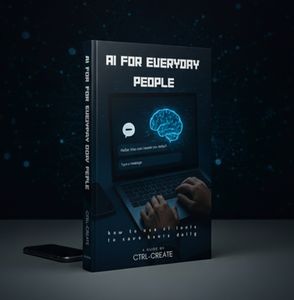 CTRL CREATE - AI for Everyday People